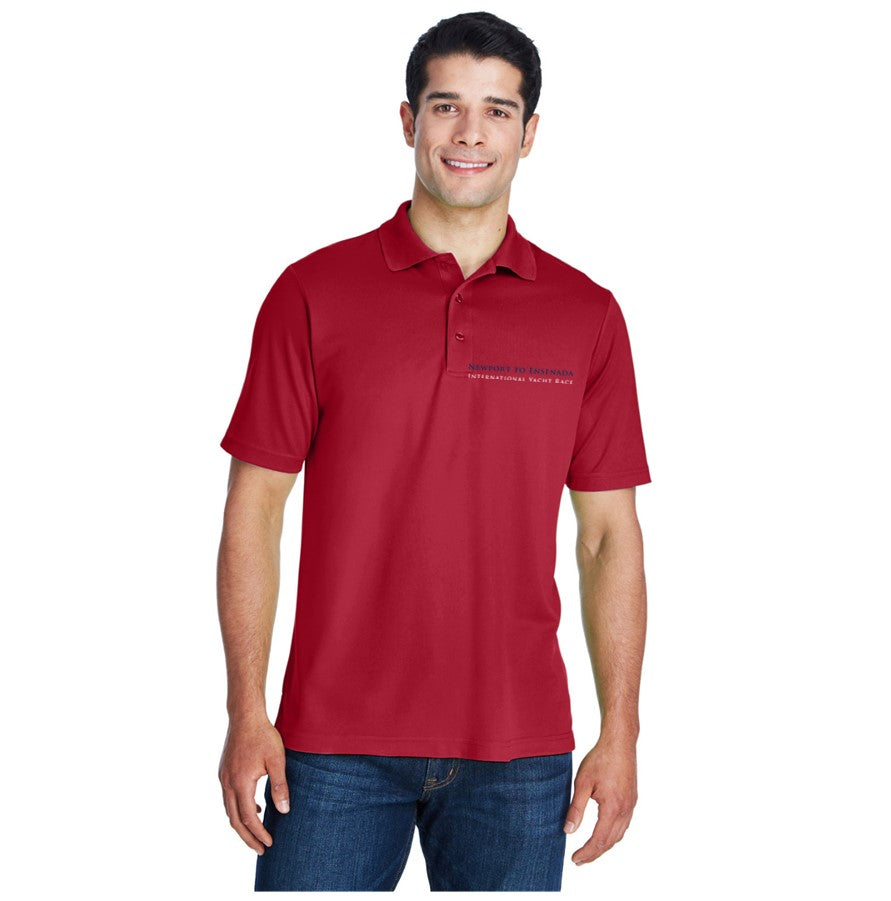 POLO - MENS GOLF SHIRT - CLASSIC RED