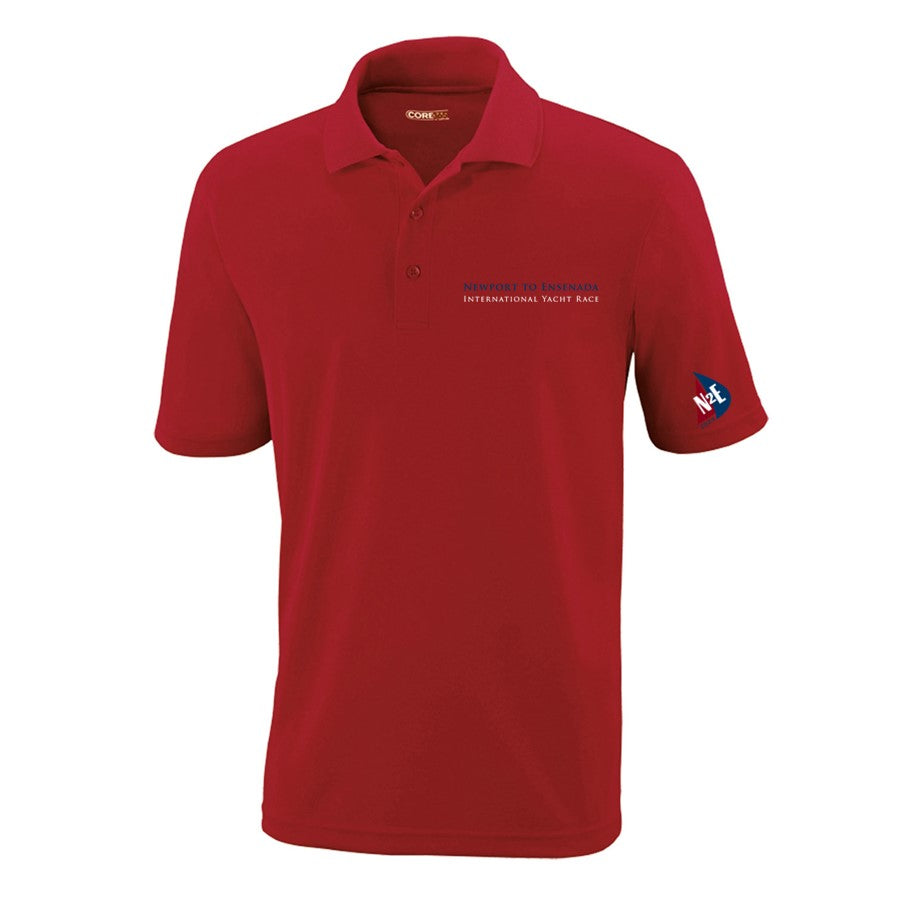 POLO - MENS GOLF SHIRT - CLASSIC RED